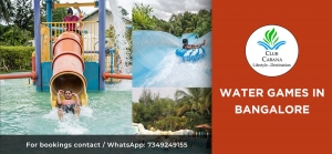 Club cabana Water Games in Bangalore